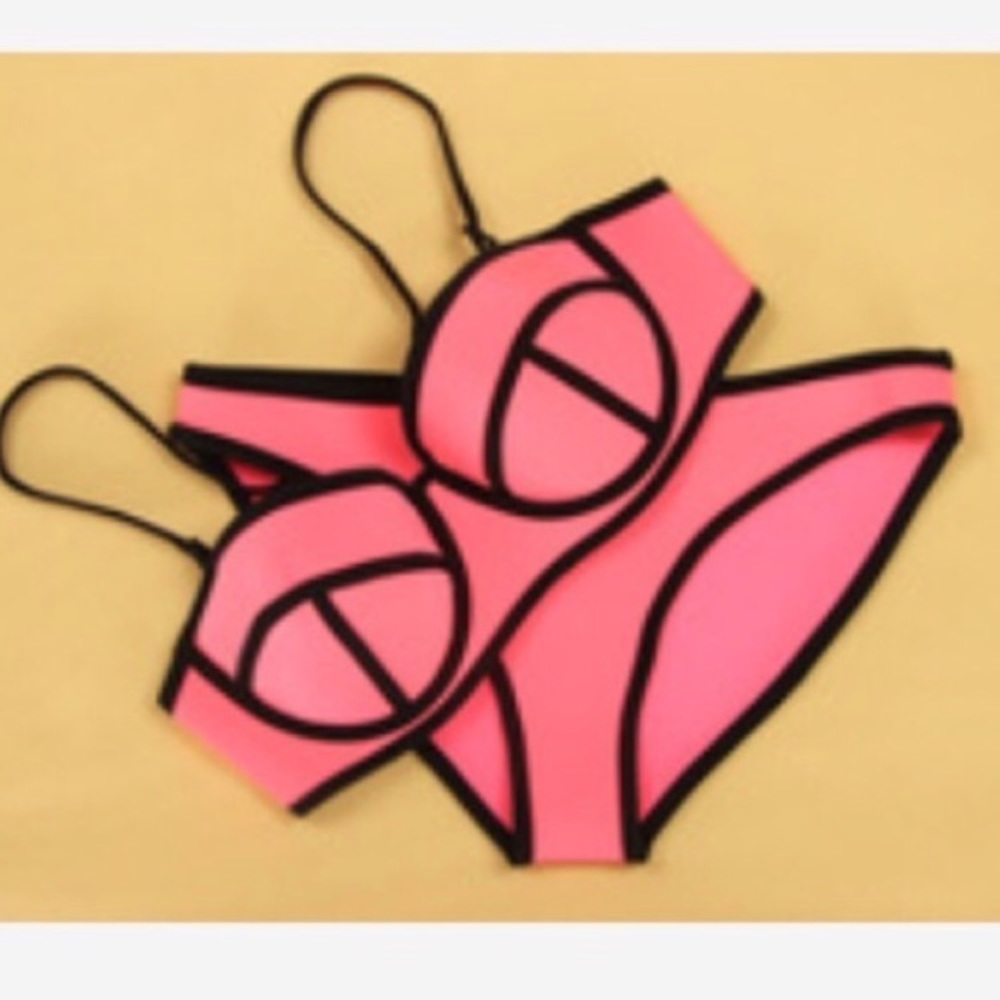 Triangle bathing suit